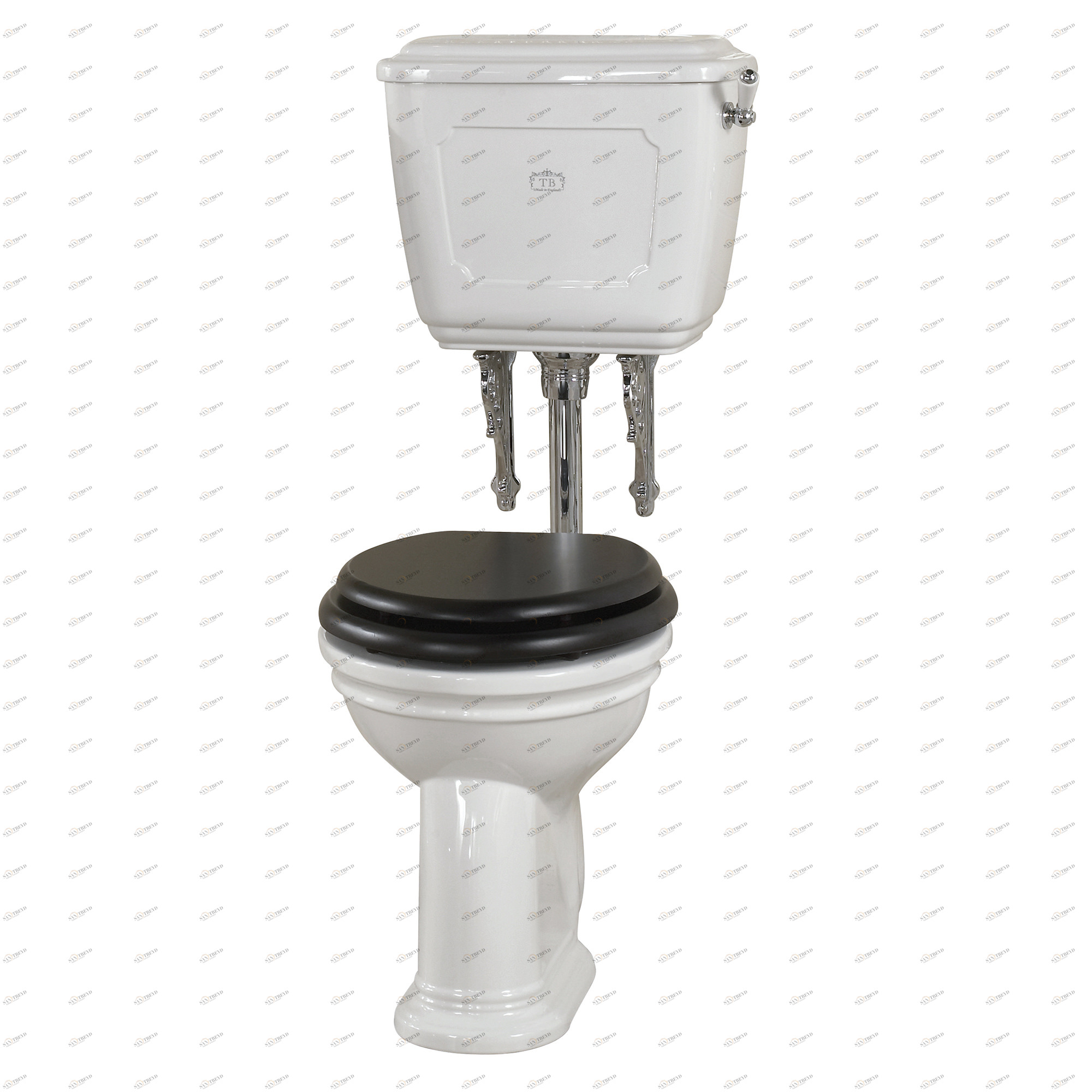 CS-LI-LL Компакт унитаз с бачком Белый Traditional Bathrooms Liverpool Германия