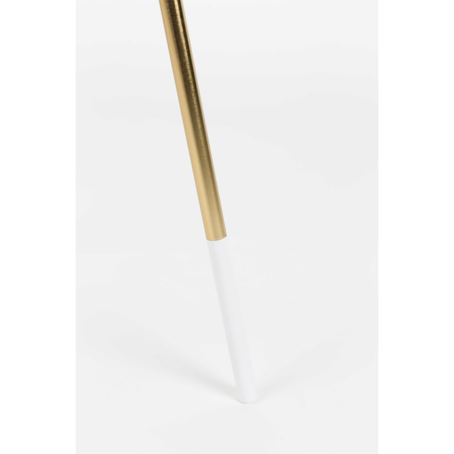 Столик Rumbi белый White Label Living 2300110 - Вид №4