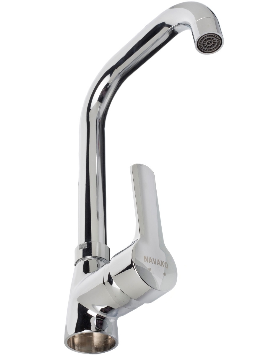 Смеситель для кухни Navako Groove хром NAVAKO 14006 - Вид №2
