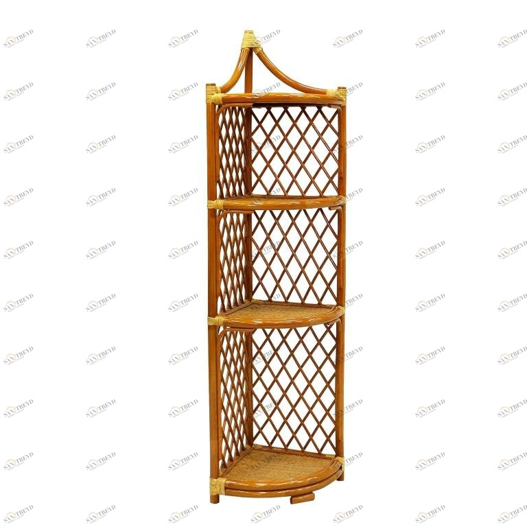 Этажерка светло-коричневая 150х36 см Look-1 ЭКО ДИЗАЙН CLASSIC RATTAN 129534 Бежевый;коричневый 