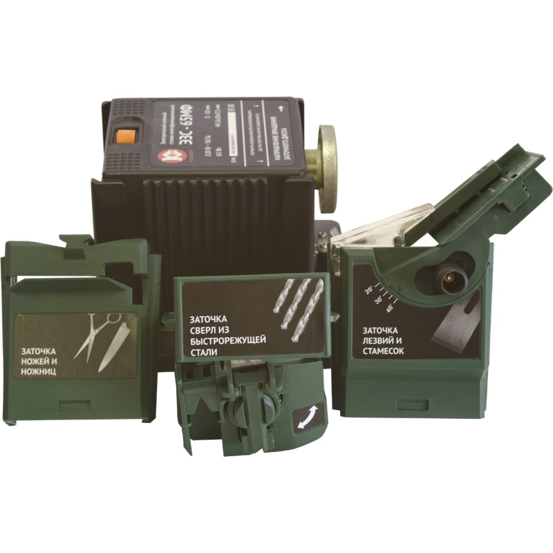 48776 Калибр Электрический заточной станок многофункциональный ЭЗС-65МФ  - Вид №4