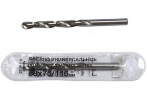 90735725 Сверло спиральное универсальное О-310122 8x165 мм STLM-0360937 Santreyd