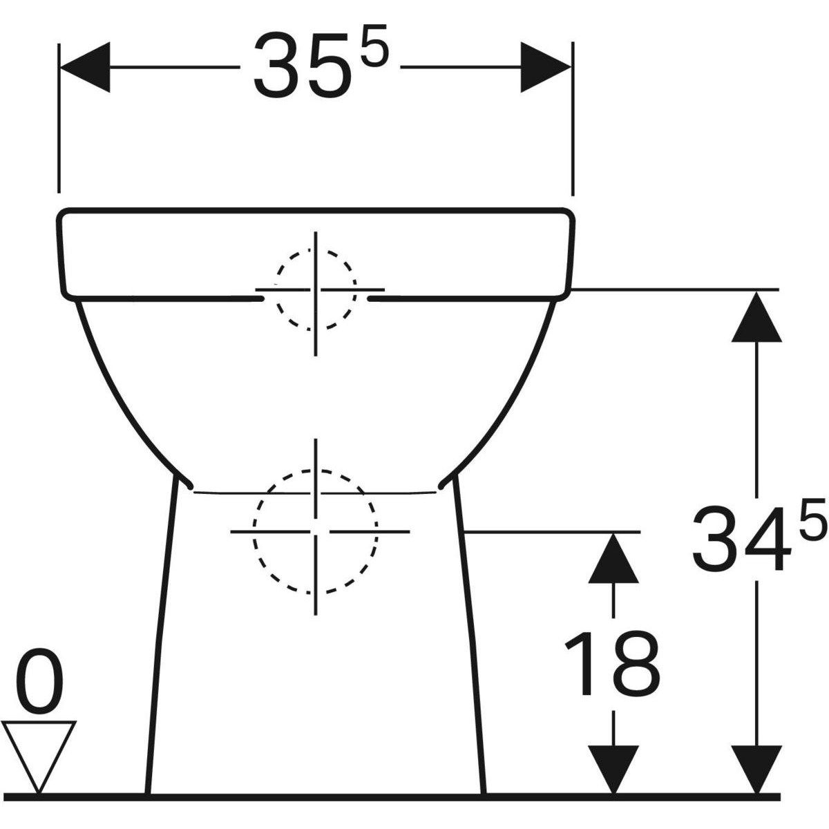 Wc Wire настенная витрина для пола Geberit площадь Сельнова ARCH-00113000 - Вид №3