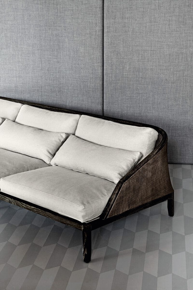 3-местный тканевый диван Potocco Grace ARCH-00121535 - Вид №2