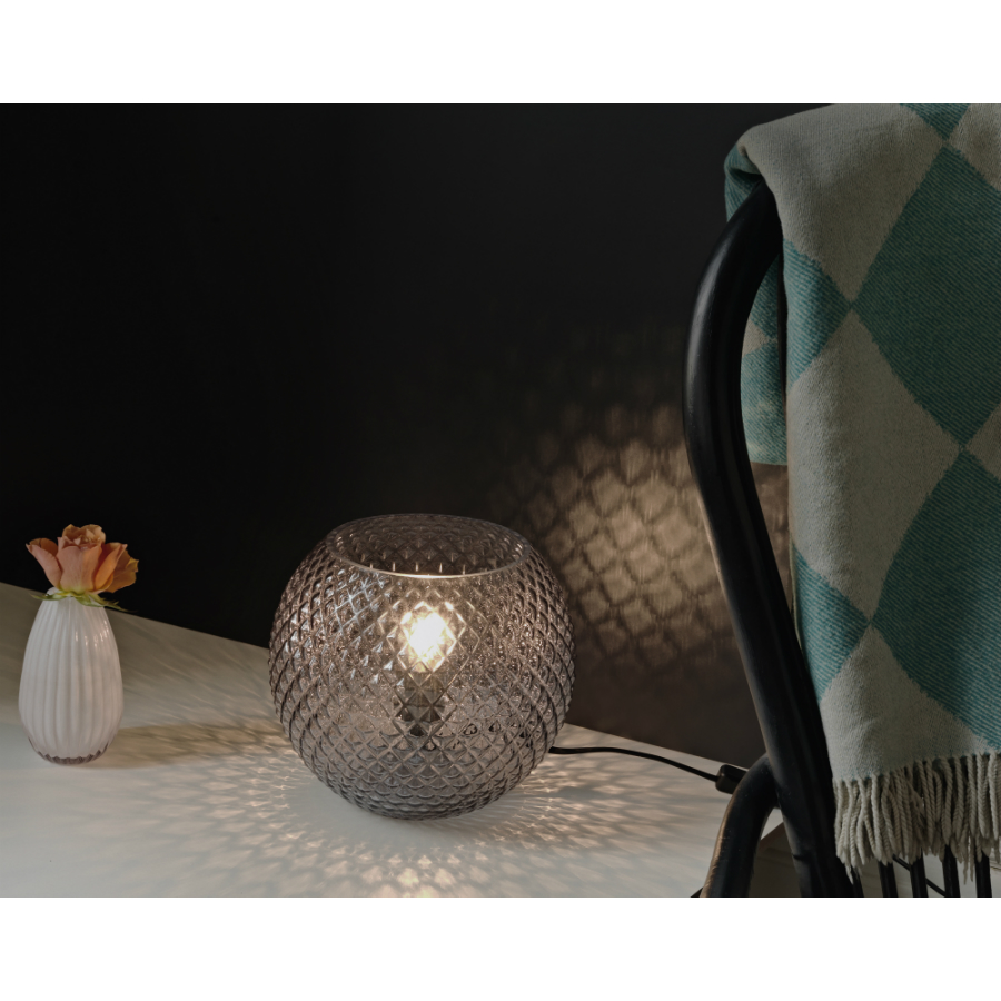 Светильник-шар настольный Nobb, Ø22, прозрачный Halo Design 718474 - Вид №1