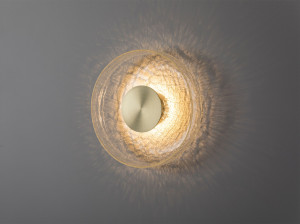 Стеклянный светодиодный настенный светильник