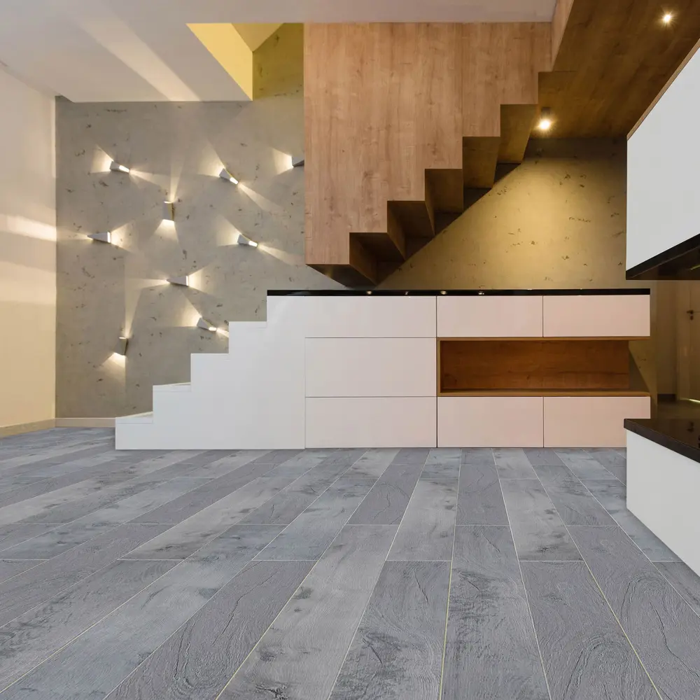 ARTFLOOR Ламинат Дуб Лакруа серый с фаской 33 класс 86481395