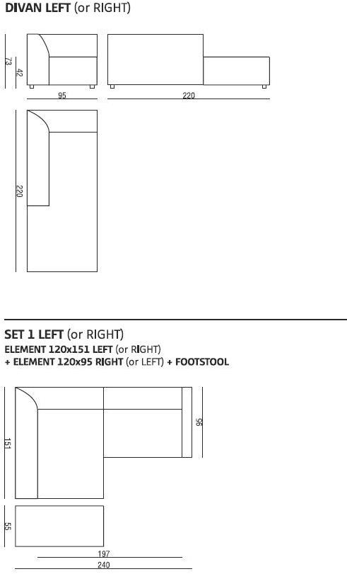 Sits Пуф из ткани / подставка для ног John sun-id-1406132 - Вид №9