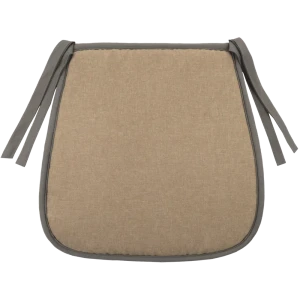 Галета для стула "Савана" 38/27x40x3 см цвет капучино