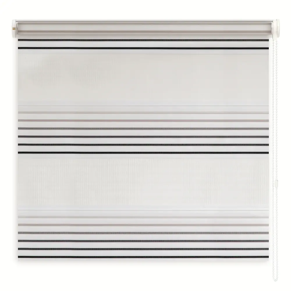 Штора рулонная день-ночь Milan 150x250 см бежевая MIAMOZA STLM-2175443