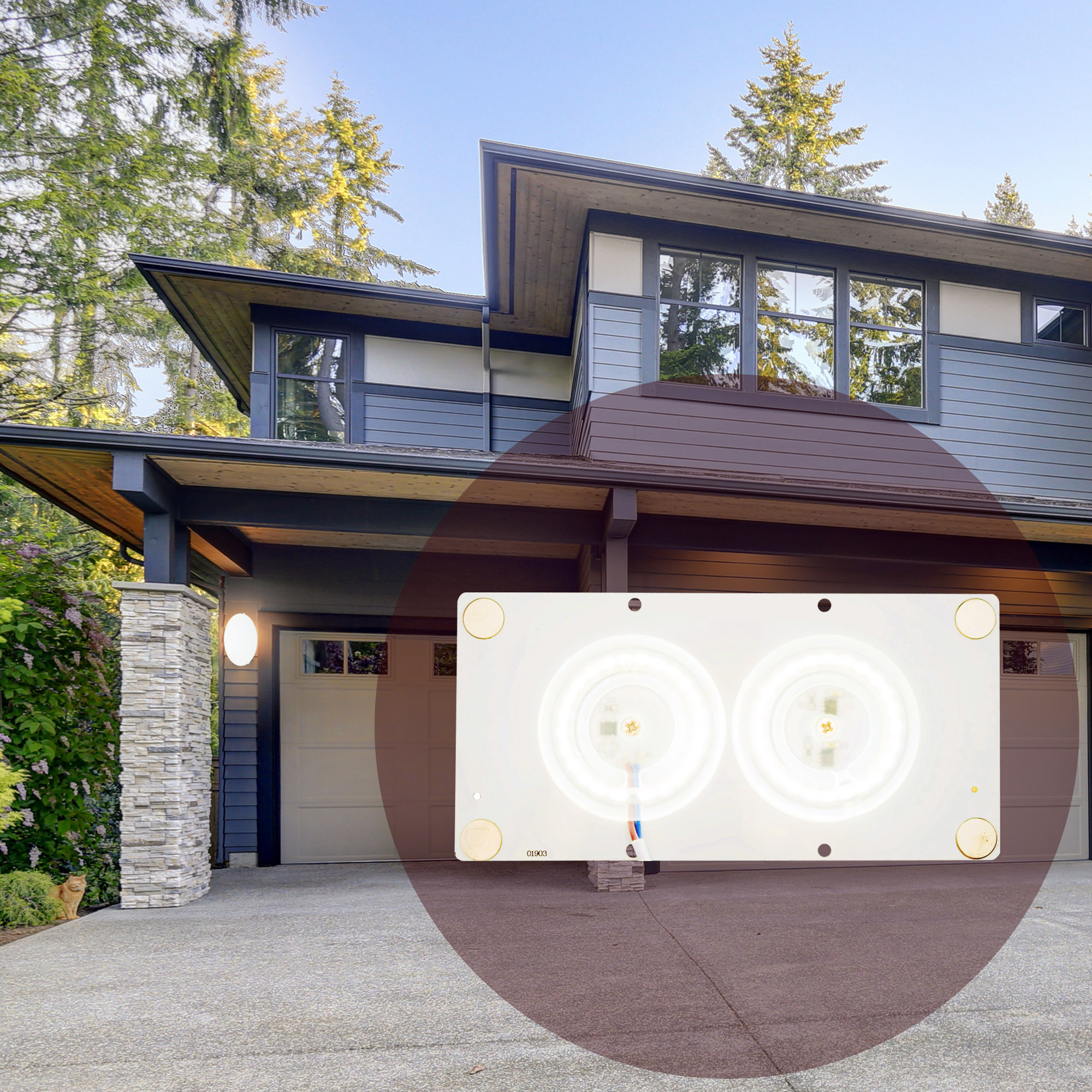 82040668 Плата светодиодная 02-21, 24 Вт, 220 В, 1920 Лм, степень защиты IP20 STLM-0018228 APEYRON  - Вид №6