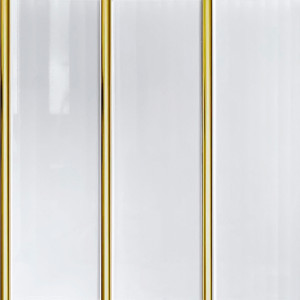 Панель ПВХ Gold Line лак 3-х пол 3,0*0,25м STELLA Premium (10) STSR-1997