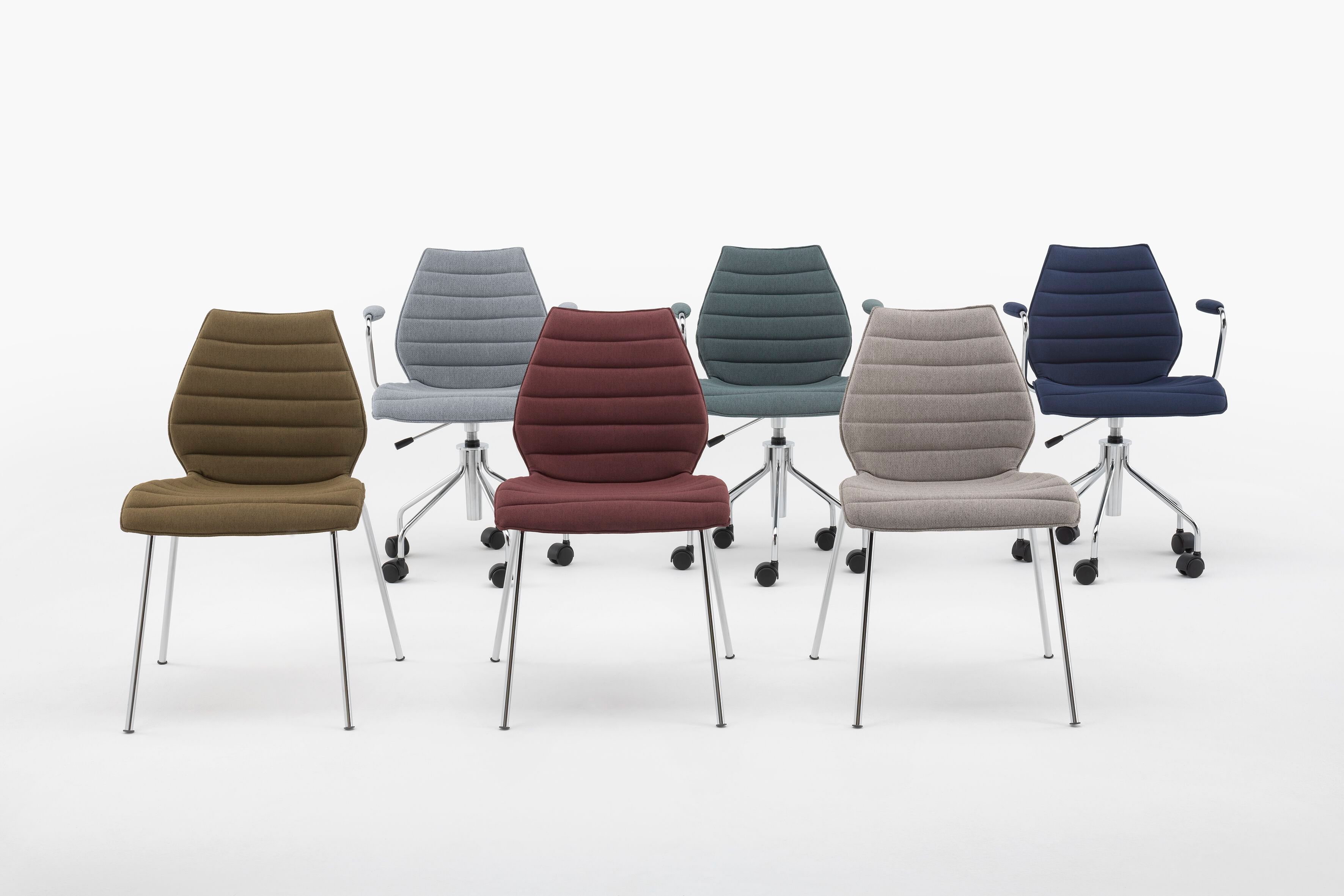 Ткань регулируемая высота операционный офисный стул Kartell MAUI SOFT ARCH-00137683 - Вид №1