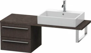 XL542707272 X-Large Шкафчик для компактной консоли Дуб брашированный, натуральный шпон