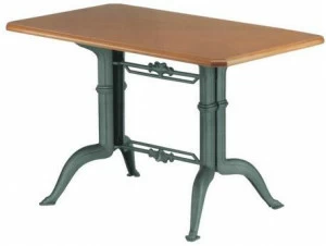 Vela Arredamenti Прямоугольный чугунный стол Olimpia