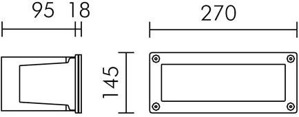 SIMES Настенная лестница из литого под давлением алюминия Brique sun-id-1376898 - Вид №13