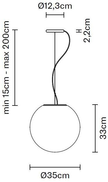 Fabbian Подвесной светильник из стекла Lumi sfera sun-id-1489332 - Вид №23