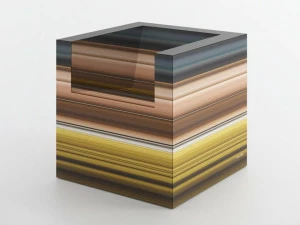 De Rosso Кресло с подлокотниками из ламината hpl Limited edition