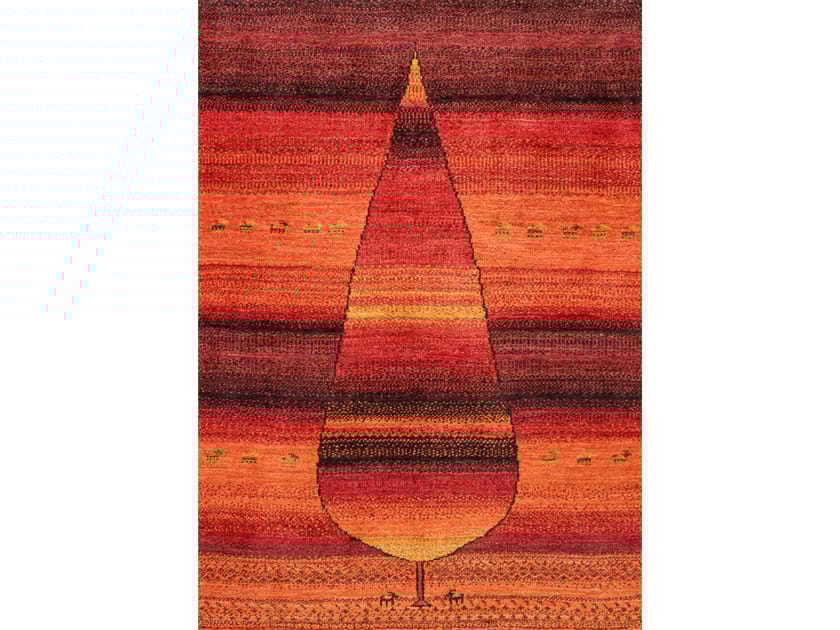 Прямоугольный шерстяной ковер Zollanvari Gabbehs Flora &amp ARCH-00107849