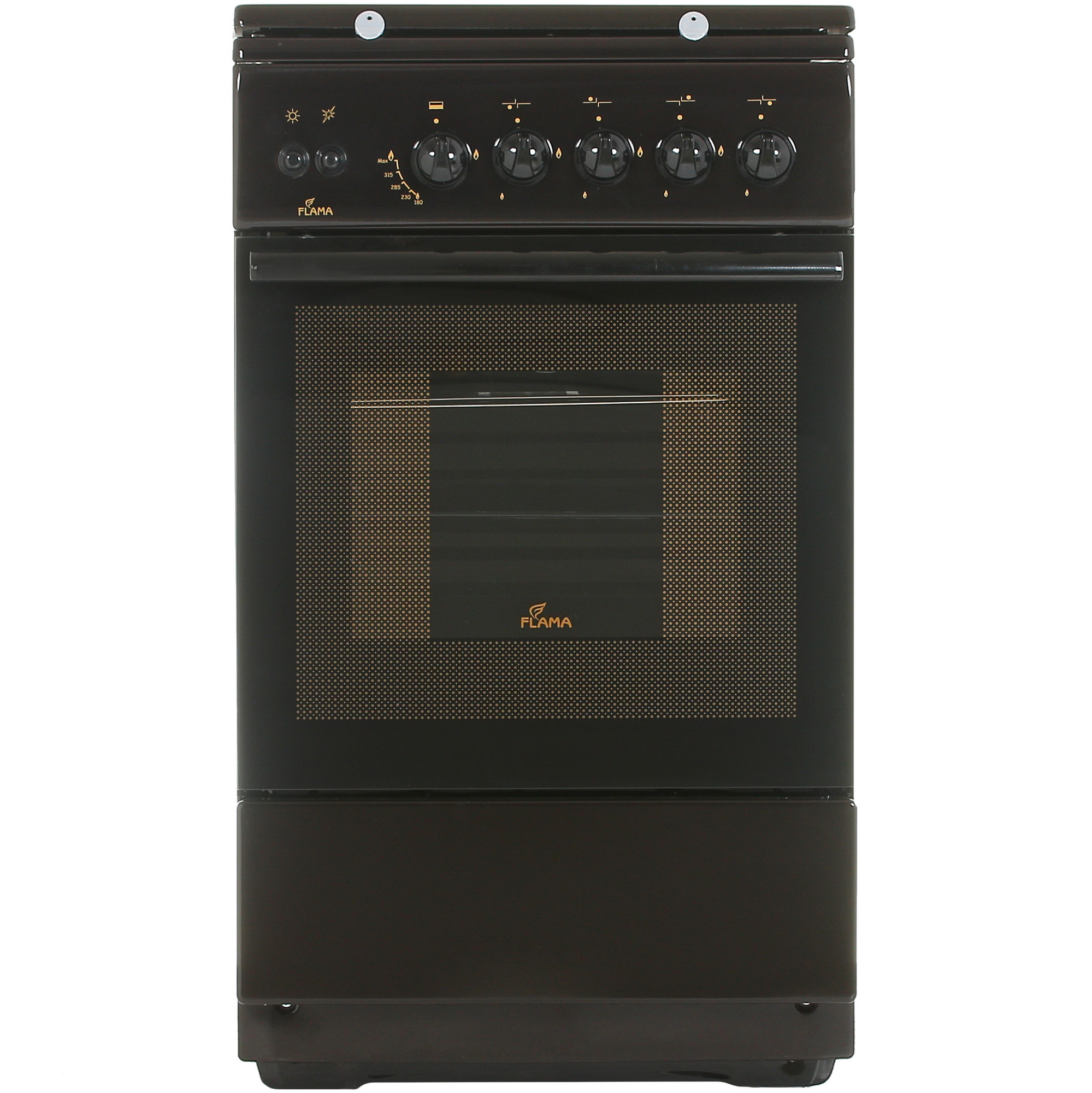 8139598 Газовая плита Flama FG 2426 B коричневый Flama group STDN-0041757