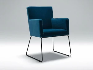 Sits Санный стул с обивкой из ткани Clark