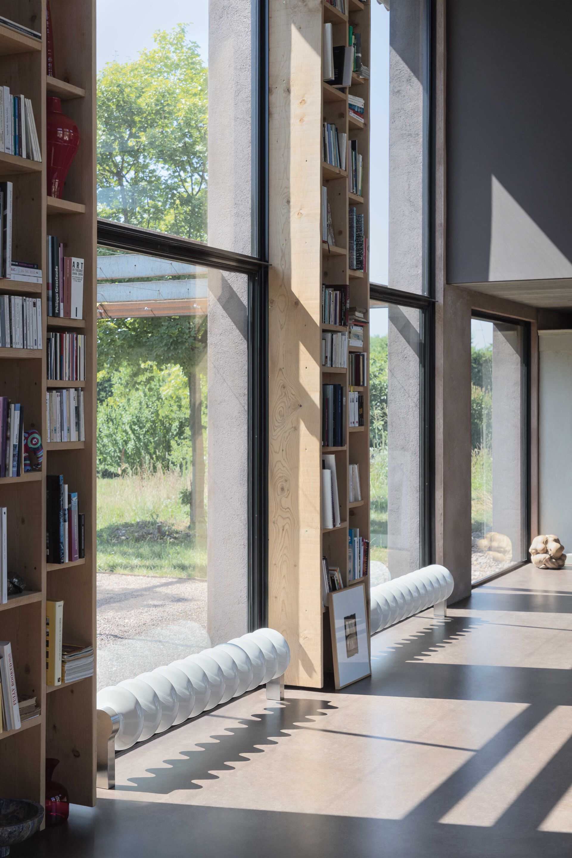 Порошковое покрытие стальной горизонтальный полотенцесушитель Tubes Elements ARCH-00087033 - Вид №2