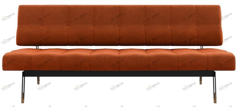 Tacchini Скамья из ткани со спинкой sun-id-1371998