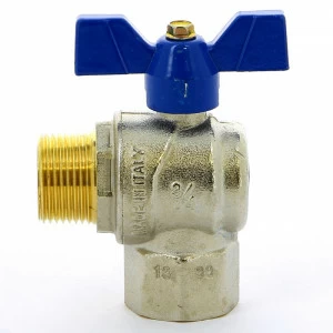 Кран шаровой НВ угловой EVOLUTION бабочка F.I.V. 3/4"