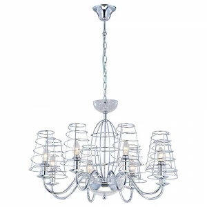 Подвесная люстра Arte Lamp Cage A4320LM-8CC ARTE LAMP ДИЗАЙНЕРСКИЕ, CAGE 056536 Хром