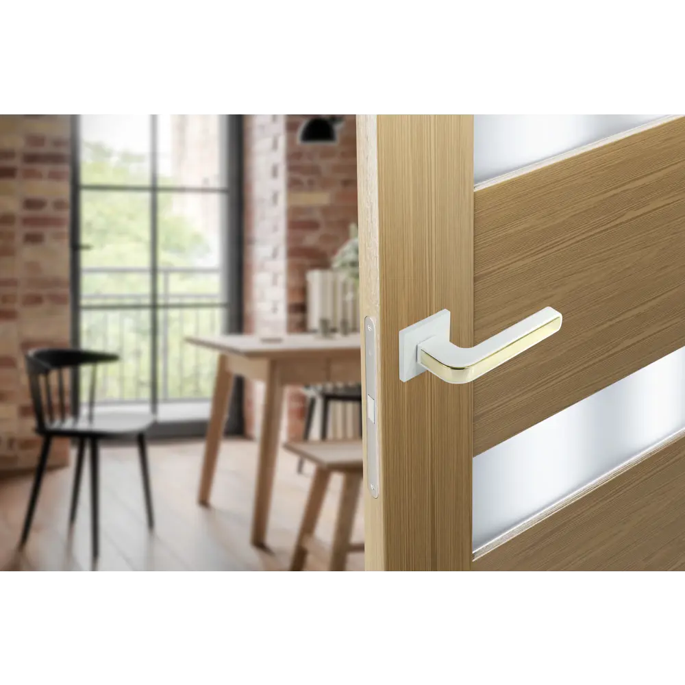 Дверные ручки Edson EDS-174B-Q2 белые для межкомнатных дверей 85170514 STLM-0059410 - Вид №8