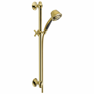 51508-PB Ручной душ с регулируемой планкой Premium с 5 положениями Delta Faucet Universal Showering Полированная латунь