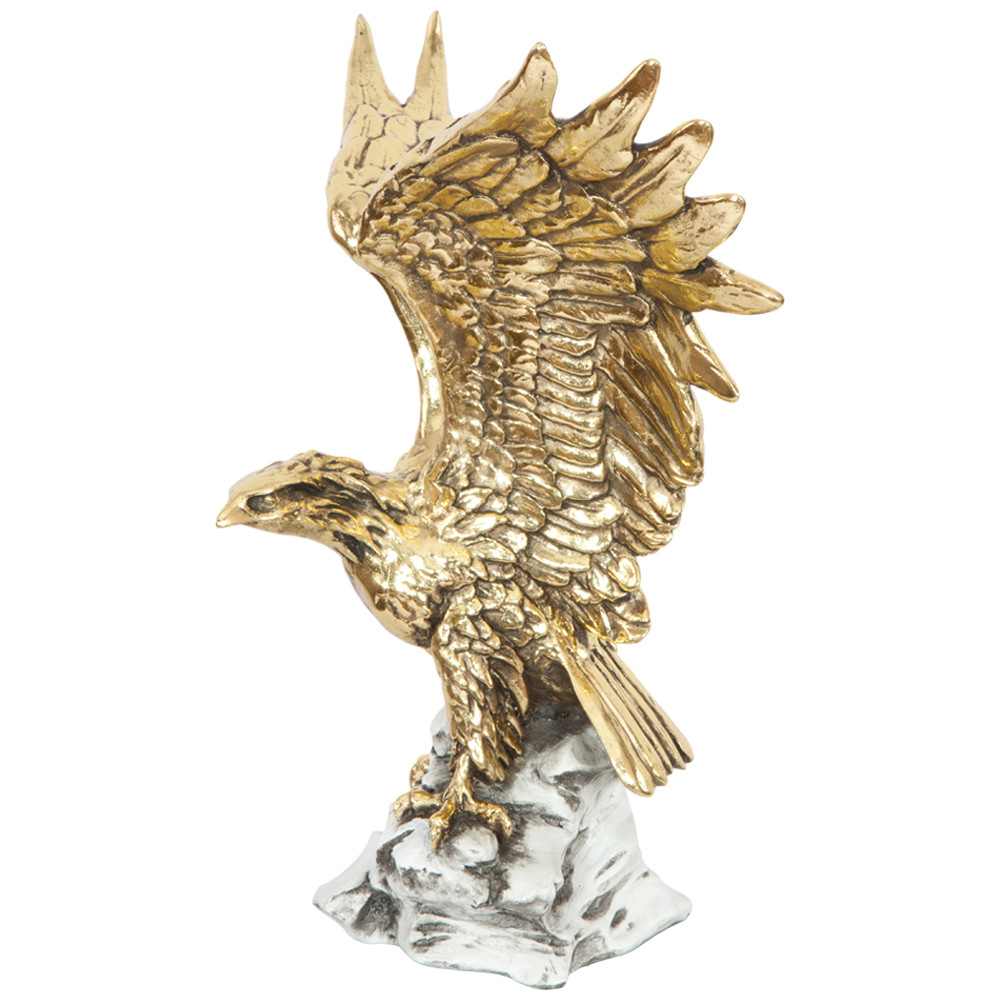 22075 Статуэтка Орел Большой Золотой BOGACHO 4627138199947 - Вид №5