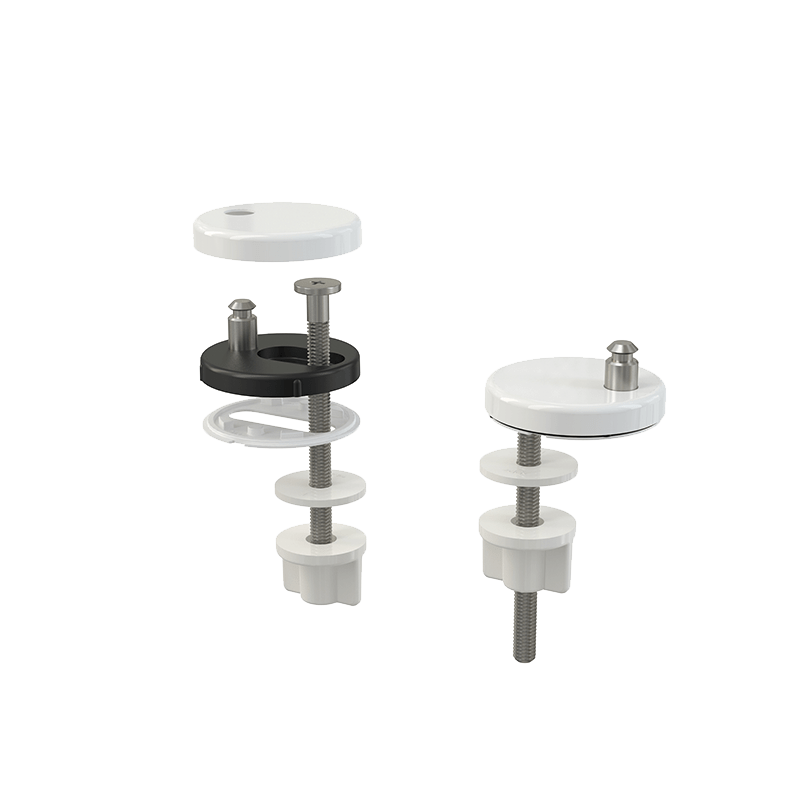 Петли с нижним монтажом, пластиковая крышка ALCAPLAST P106B - Вид №1