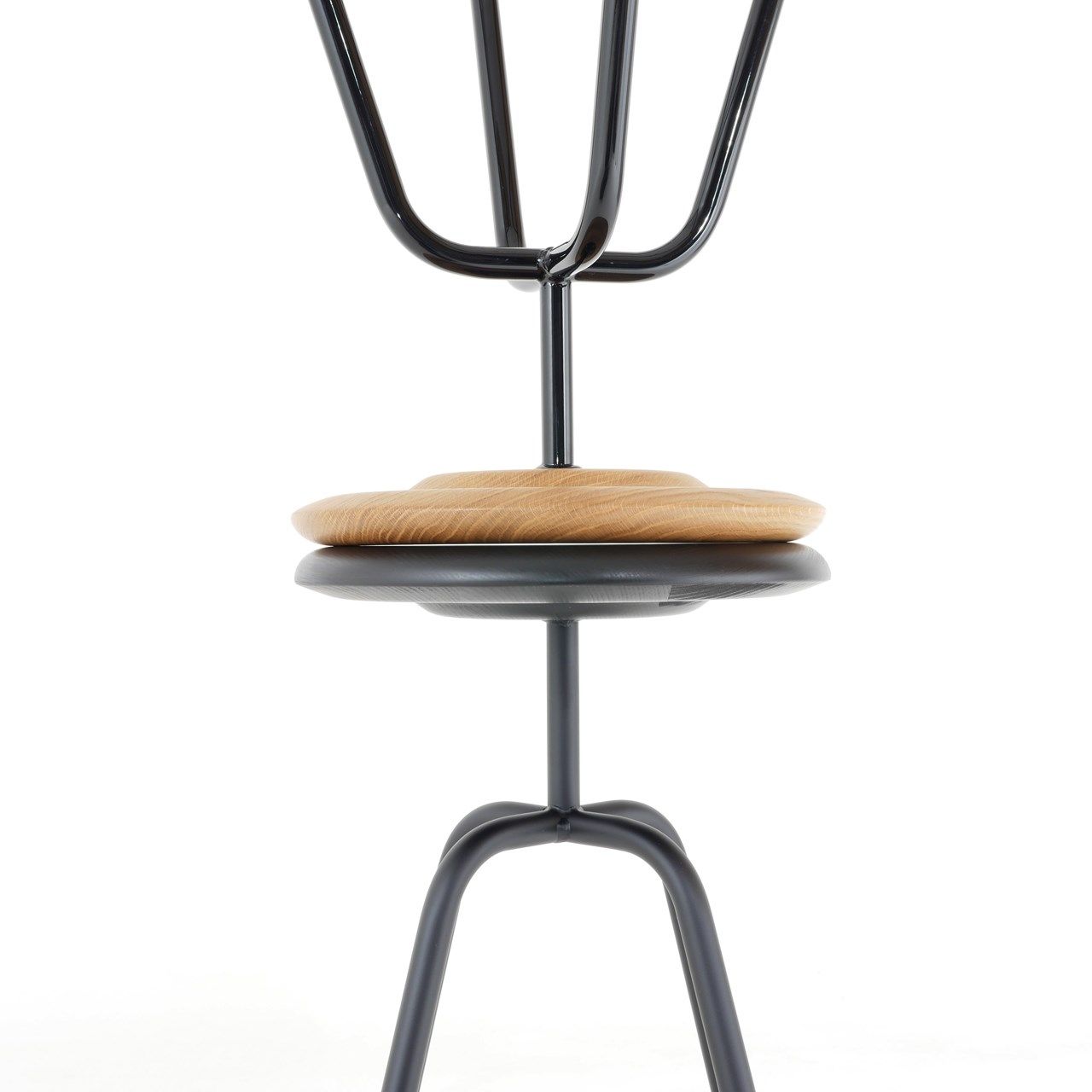 Высокий стул из стали и дерева Atelier Haußmann HERRENBERGER ARCH-00104899 - Вид №5