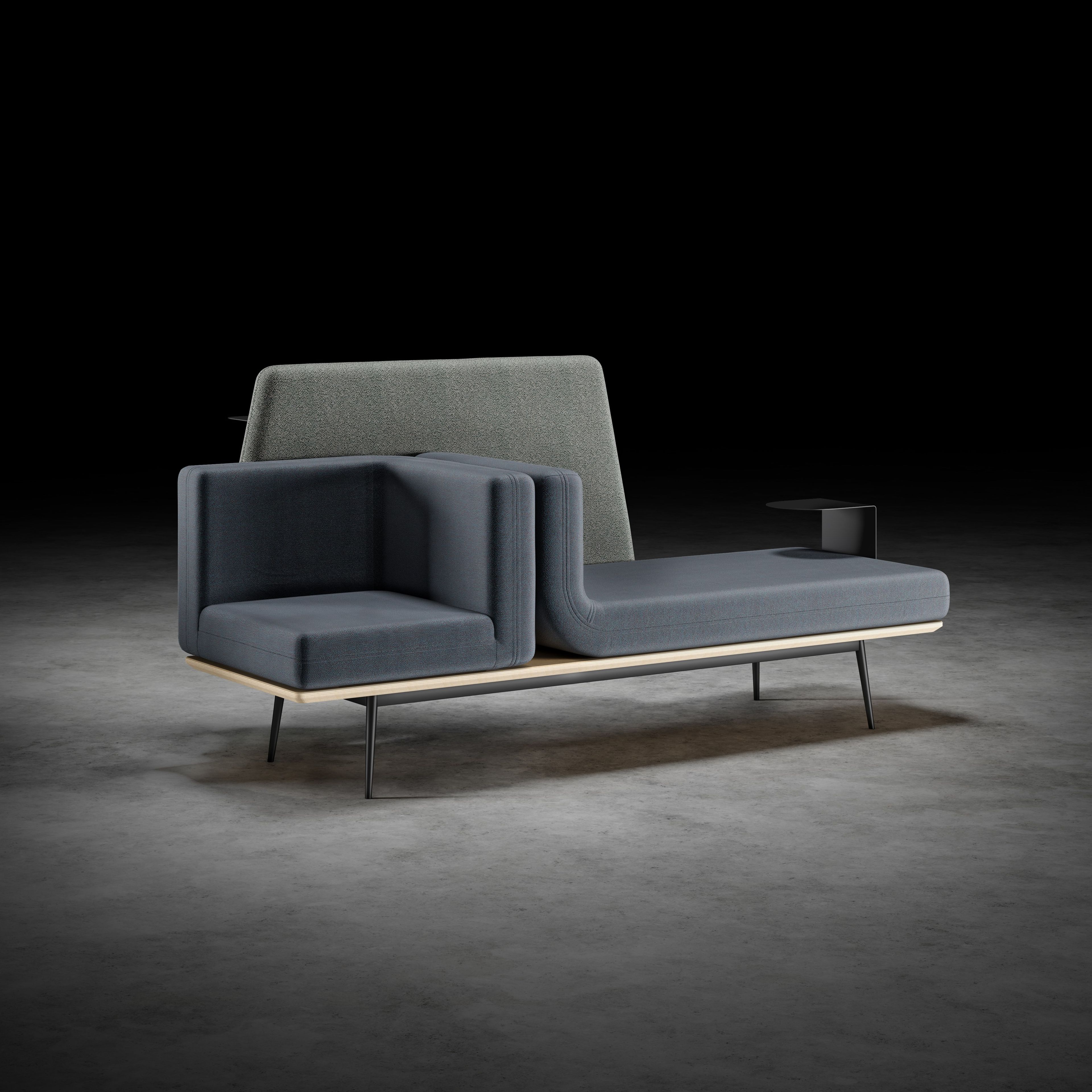 Модульный диван для контрактной ткани Cider Edition EELO ARCH-00053142 - Вид №3