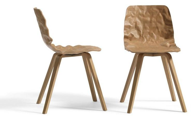 Blå Station Стул из фанерованной древесины Dent B504 Bla Station - Вид №1