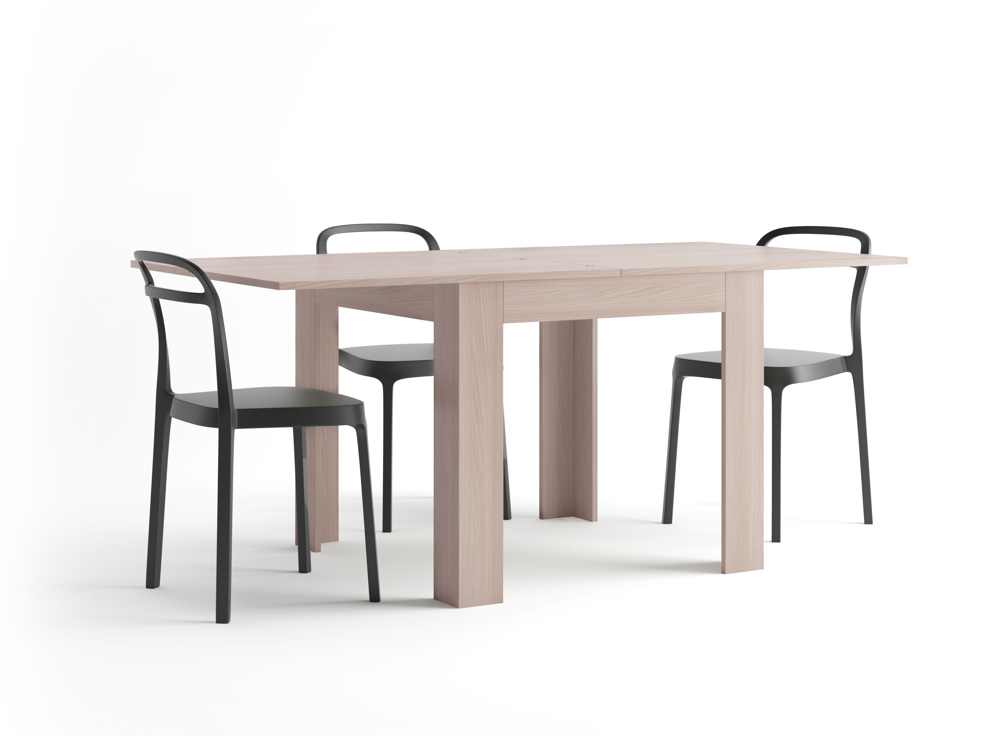 Квадратный раздвижной стол в меламинированном Mobili Fiver ELDORADO ARCH-00007192 - Вид №1