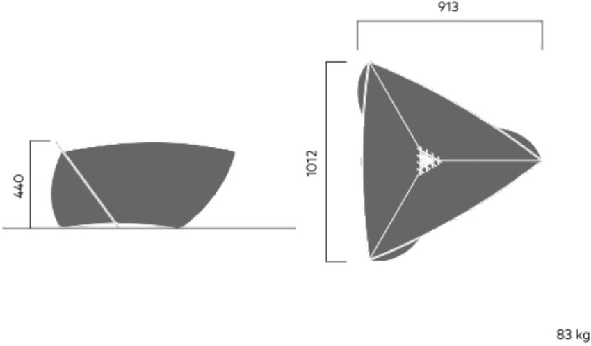 VESTRE Стальные сеялки с порошковым покрытием для общественных мест Dialog sun-id-1490904 - Вид №5