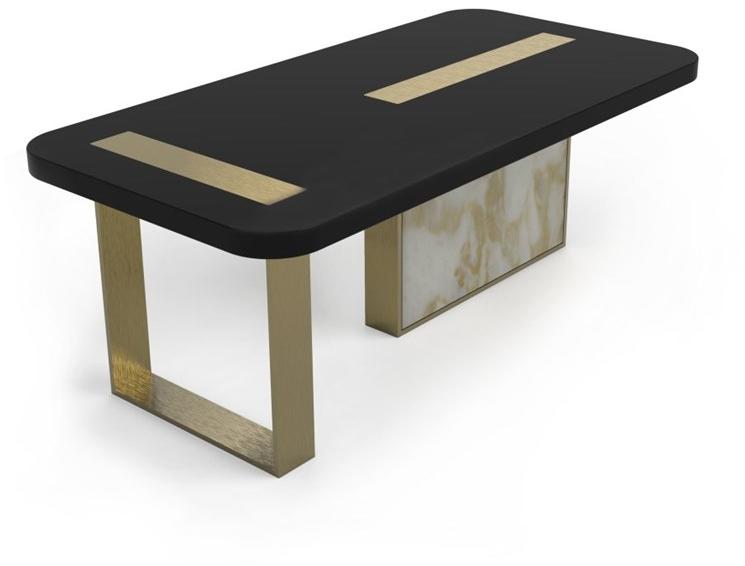 MARIONI Прямоугольный деревянный журнальный столик Tyron 02845 - Вид №1