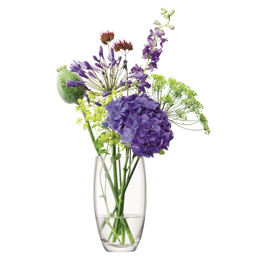 Ваза в форме бочонка Flower, 20 см LSA International G48820992 - Вид №2