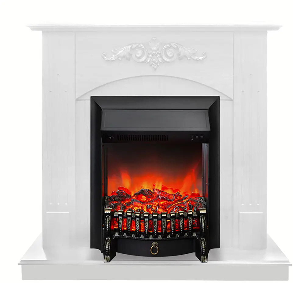91445374 Каминокомплект Realflame Nikki STD WTM-F511 с очагом Fobos Lux BL 750Вт белый STLM-0940721