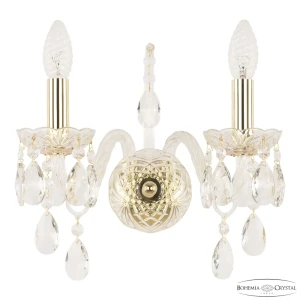 91920212 Настенный светильник Bohemia ivele crystal 21127 цвет золото STLM-1482220