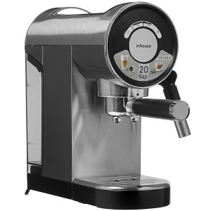 5347872 Кофеварка рожковая inhouse ICM2001 серебристый