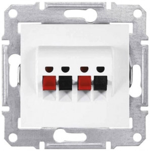 SDN5400121 Аудио-розетка , белый Schneider Electric Sedna