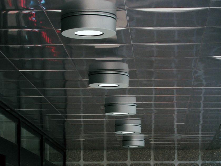 Martinelli Luce Алюминиевый потолочный светильник прямого света с диммером  2834/p/l/1/bi  - Вид №2