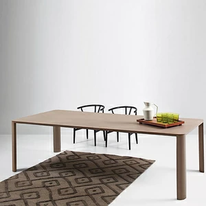СТОЛ ОБЕДЕННЫЙ ИЗ КАМНЯ MAHON 160X90 СМ SAND BROWN