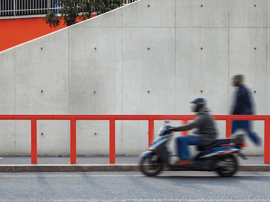 Ограждение из оцинкованной стали DIMCAR TAU ARCH-00063525