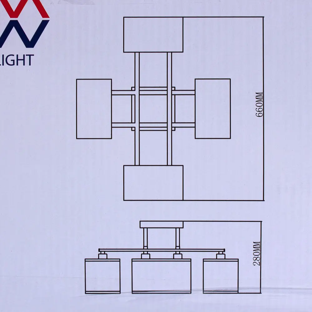 Люстра Прато 8xE14x40 Вт MW-Light STLM-2149057 - Вид №11