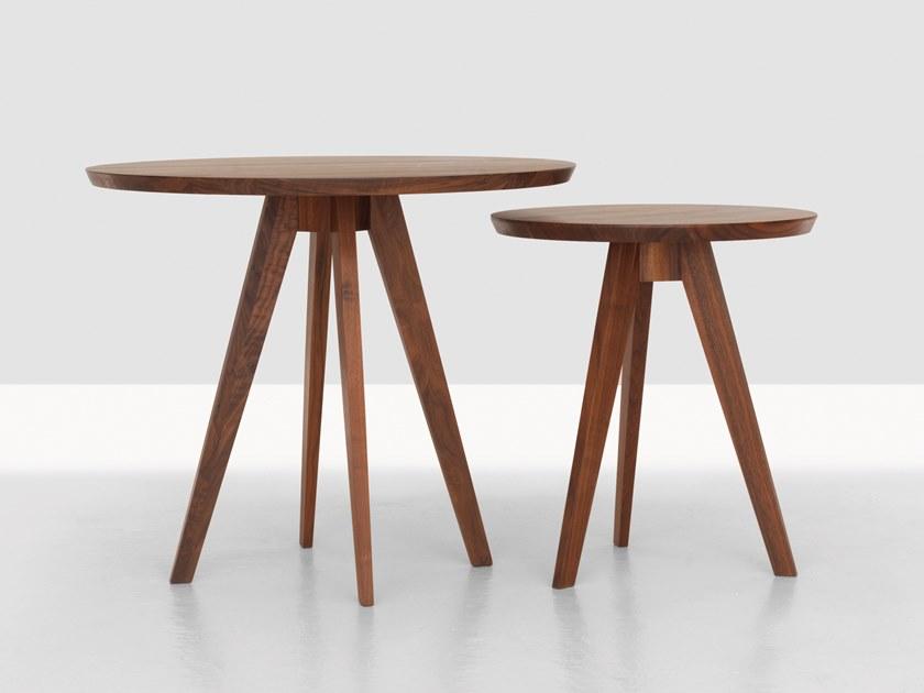 ZEITRAUM Круглый обеденный стол из массива дерева Cena sun-id-1510433 - Вид №5