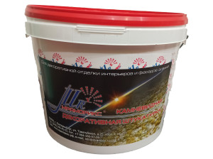 90411364 Штукатурка камневидная 143К 00-00006240 разноцветный 16кг (фр 1-1.5) STLM-0219831 МРАМОРИКС